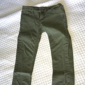 Roxy Olive Capri Jeans Size 25